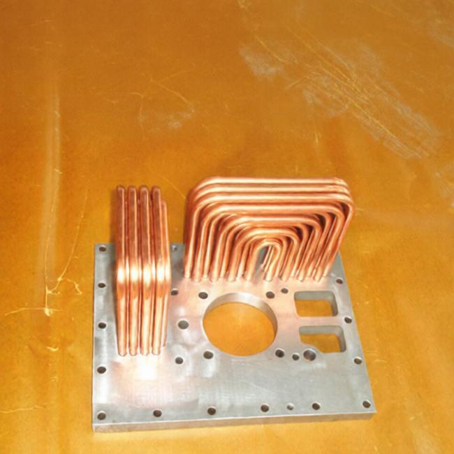 TANABE H-74 Marine Air Compressor Parts Cooler Pipe First Stage With Cooler Plate